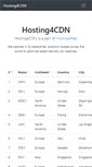 Mobile Screenshot of hosting4cdn.com